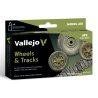 Vallejo 71213 Wheels & Tracks – Model Air – zestaw 6 farb gąsienice koła