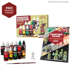 Army Painter WP8066 Warpaints Fanatic Starter Paint Set – 11 farb + figurka
