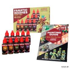 Army Painter WP8068 Warpaints Fanatic Washes – zestaw 10 washy 18 ml