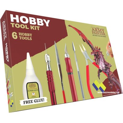 Army Painter TL5050 Hobby Tool Kit – zestaw narzędzi modelarskich + klej
