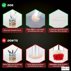 Army Painter TL5065 Masterclass Drybrush Set – zestaw 3 pędzli drybrush