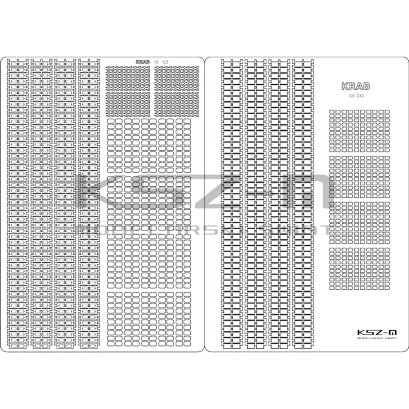 AHS Krab – gąsienice wycinane laserowo 1:25 – Angraf 319