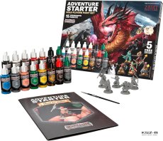 Army Painter GM1008 GameMaster Adventure Starter – zestaw 15 farb + figurki
