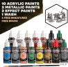 Army Painter GM1008 GameMaster Adventure Starter – zestaw 15 farb + figurki