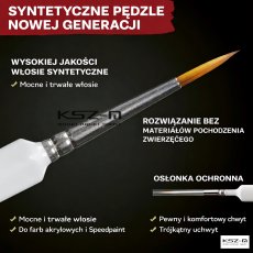 Army Painter TL5066 Most Wanted Brush Set – zestaw 3 pędzli modelarskich