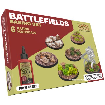 Army Painter BF4301 Battlefields Basing Set – zestaw materiałów do podstawek