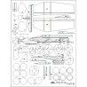 PZL P.7a – szkielet wycinany laserowo 1:33 – MPModel 38