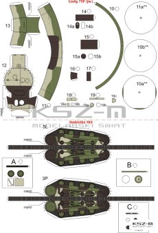 Czołgi 7TP i TKS – 1:32 – WAK 259