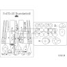 P-47D-23 Thunderbolt – szkielet detale wycinane laserowo 1:33 – MPModel 79