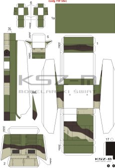 Samochód pancerny wz.34 i czołg 7TP (dw) – 1:32 – WAK 260