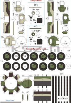 Samochód pancerny wz.34 i czołg 7TP (dw) – 1:32 – WAK 260