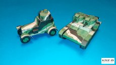 Samochód pancerny wz.34 i czołg 7TP (dw) – 1:32 – WAK 260