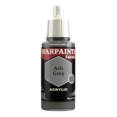 Ash Grey – Warpaints Fanatic Army Painter WP3004 farba modelarska akrylowa 18 ml