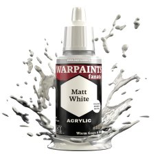 Matt White – Warpaints Fanatic Army Painter WP3012 farba modelarska akrylowa 18 ml