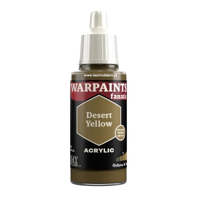Warpaints Fanatic Desert Yellow – Army Painter WP3081 farba modelarska akrylowa 18 ml