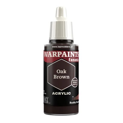 Oak Brown – Warpaints Fanatic Army Painter WP3109 farba modelarska akrylowa 18 ml