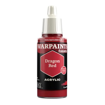 Warpaints Fanatic Dragon Red – Army Painter WP3117 farba modelarska akrylowa 18 ml