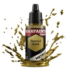 Tainted Gold – Warpaints Fanatic Metallic Army Painter WP3187 farba modelarska akrylowa 18 ml