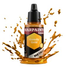 Greedy Gold – Warpaints Fanatic Metallic Army Painter WP3188 farba akrylowa 18 ml