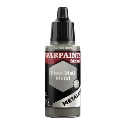 Plate Mail Metal – Warpaints Fanatic Metallic Army Painter WP3192 farba akrylowa 18 ml