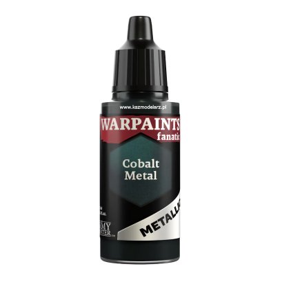 Cobalt Metal – Warpaints Fanatic Metallic Army Painter WP3194 farba akrylowa 18 ml