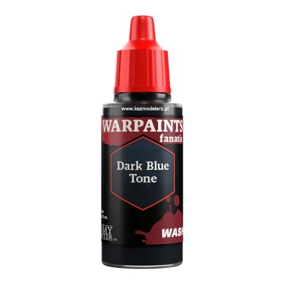 Dark Blue Tone – Warpaints Fanatic Wash Army Painter WP3211 wash modelarski 18 ml