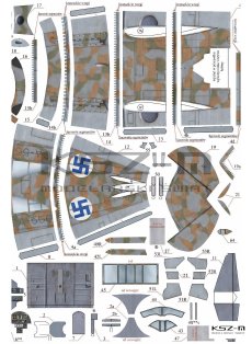 Caudron CR.714C1 – francuski samolot myśliwski (Finlandia) 1:33 – WAK 261