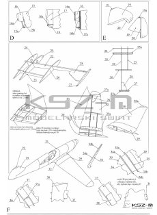 Caudron CR.714C1 – francuski samolot myśliwski (Finlandia) 1:33 – WAK 261