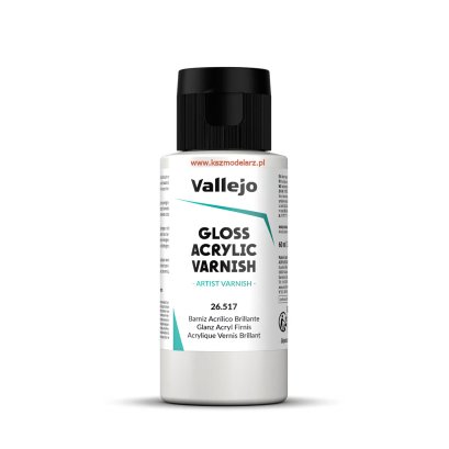 Vallejo 26517 - Gloss Acrylic Varnish 60 ml (lakier błyszczący)