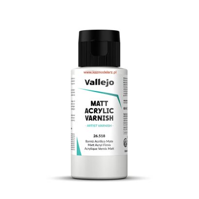 Vallejo 26518 - Matt Acrylic Varnish 60 ml (lakier matowy)