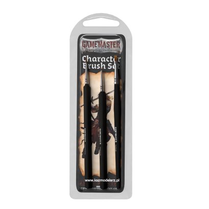 Army Painter GM1006 Gamemaster Character Brush Set – zestaw 3 pędzli