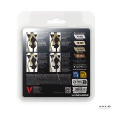 Vallejo 72386 White Color Set – zestaw 4 farb Game Color 18 ml