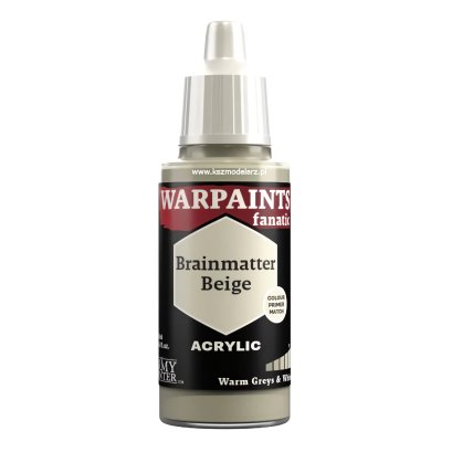 Brainmatter Beige – Warpaints Fanatic Army Painter WP3011 farba modelarska akrylowa 18 ml