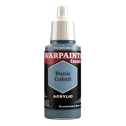 Runic Cobalt – Warpaints Fanatic Army Painter WP3017 farba modelarska akrylowa 18 ml