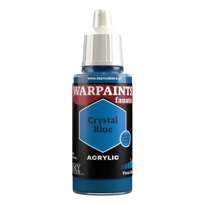 Crystal Blue – Warpaints Fanatic Army Painter WP3028 farba modelarska akrylowa 18 ml