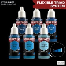 Bright Sapphire – Warpaints Fanatic Army Painter WP3030 farba modelarska akrylowa 18 ml