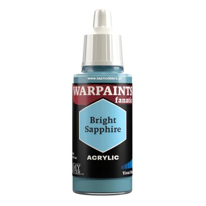 Bright Sapphire – Warpaints Fanatic Army Painter WP3030 farba modelarska akrylowa 18 ml