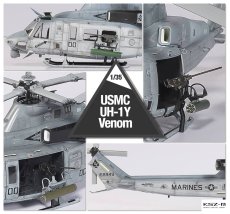 UH-1Y Venom USMC – 1:35 – Academy 12138