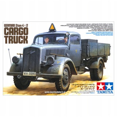German 3ton 4x2 Cargo Truck – Tamiya 35291 – model plastikowy 1:35