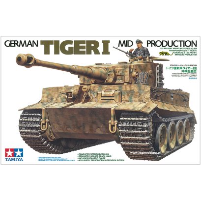 Tiger I Mid Production – Tamiya 35194 – model czołgu 1:35