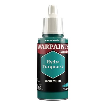 Hydra Turquoise – Warpaints Fanatic Army Painter WP3038 farba modelarska akrylowa 18 ml
