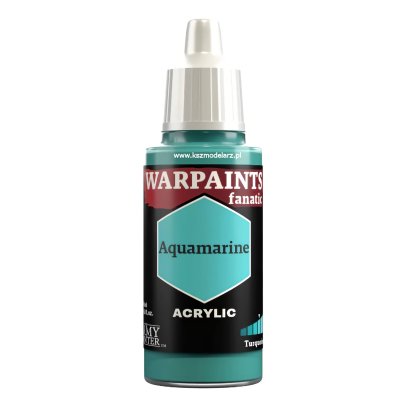 Aquamarine – Warpaints Fanatic Army Painter WP3040 farba modelarska akrylowa 18 ml