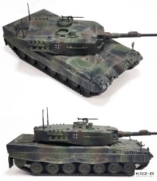 Leopard 2A4 (oznakowanie WP) – 1:72 – Academy 13428