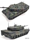 Leopard 2A4 (oznakowanie WP) – 1:72 – Academy 13428