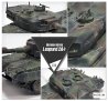 Leopard 2A4 (oznakowanie WP) – 1:72 – Academy 13428