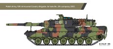 Leopard 2A4 (oznakowanie WP) – 1:72 – Academy 13428