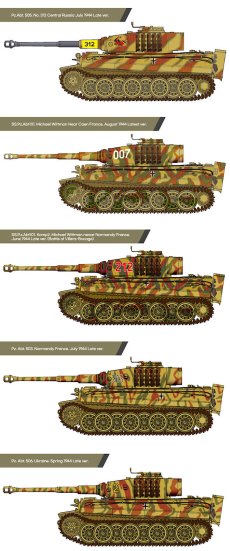 Tiger I Version Late  – 1:72 – Academy 13431