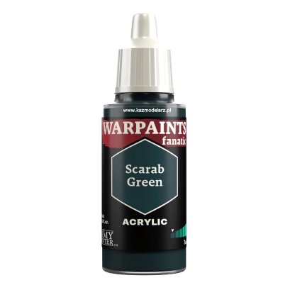 Scarab Green – Warpaints Fanatic Army Painter WP3043 farba modelarska akrylowa 18 ml