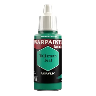 Talisman Teal – Warpaints Fanatic Army Painter WP3046 farba modelarska akrylowa 18 ml