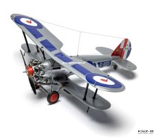 Bristol Bulldog Mk.IIA – 1:48 – Airfix A05145